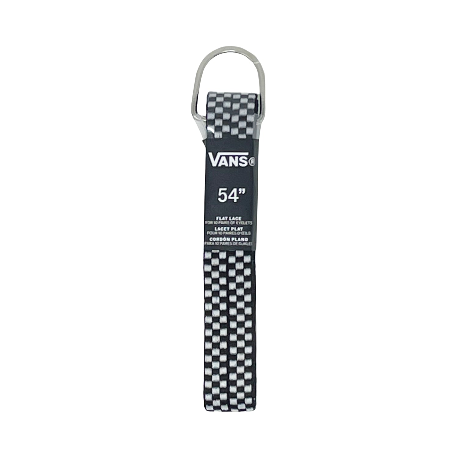 Vans Laces Black / White Checkerboard 54in