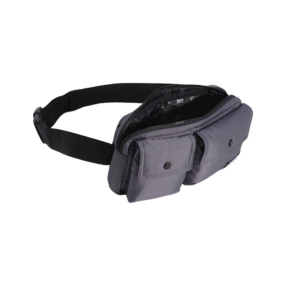Vans Lawler Pack Bag Asphalt Opened Zipped Pocket