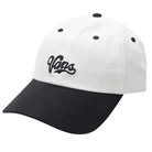 Vans Lefty Script Curved Bill Jockey Hat Black