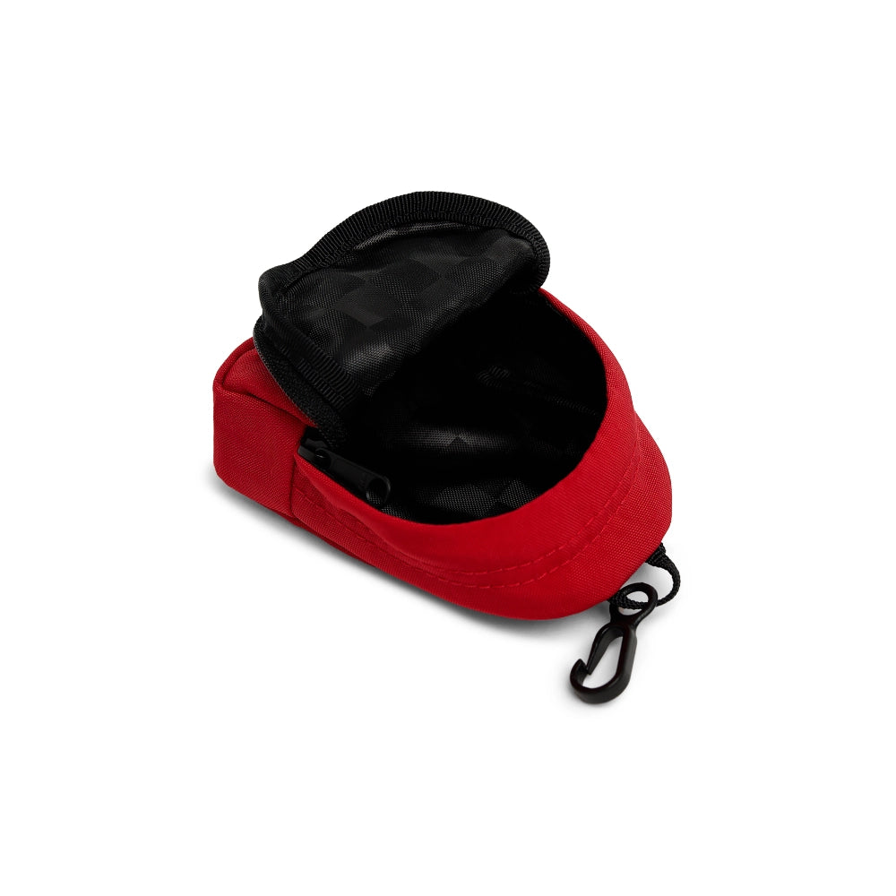 Vans MICRO Old Skool Backpack Racing Red Opened