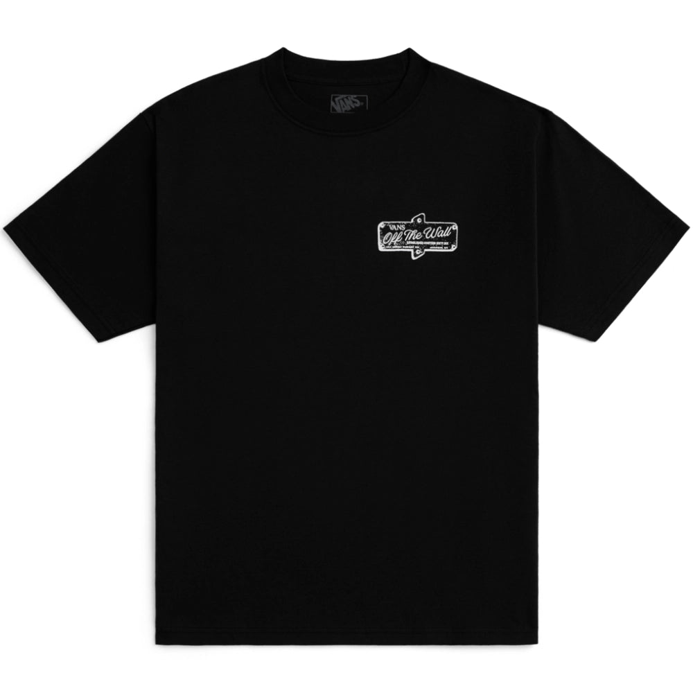 Vans Metalmark T-Shirt Black Front View