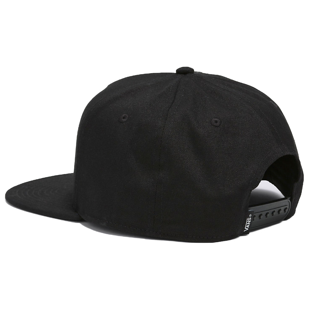 Vans Off The Wall Patch Black Snapback Back