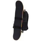 Vans Off The Wall Skatepack Backpack Black With Skateboard