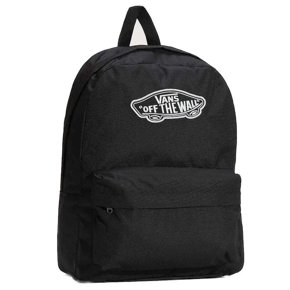 Vans Old Skool Classic Backpack Black Angle Front View