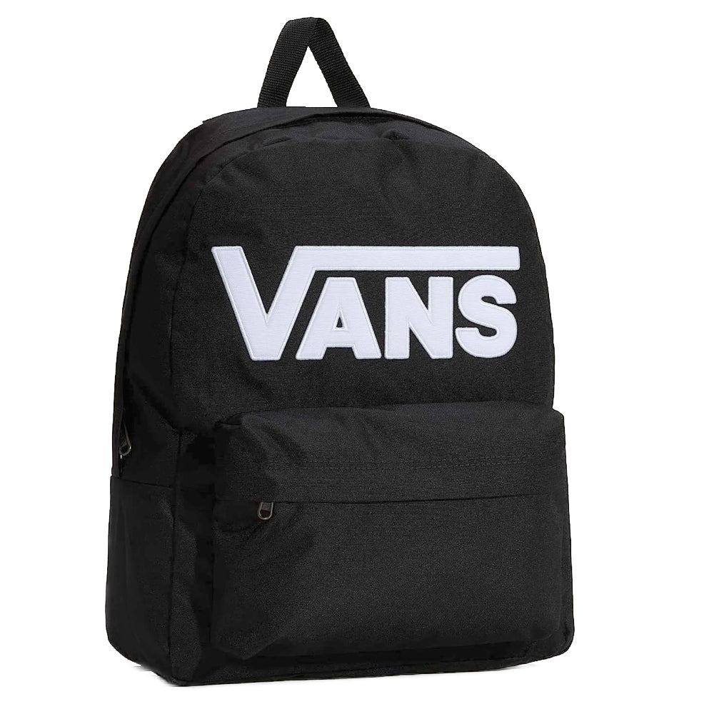 Vans Old Skool Drop V Backpack Black Angle Front View