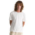 Vans Premium Shrunken T-Shirt Faded Egret White Model
