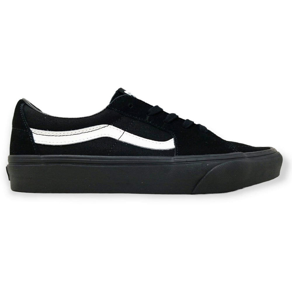 Vans SK8-Low Contrast Black / White - Shoes Side