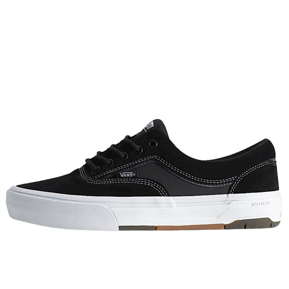 Vans Skate Era WaffleCup Black / White Shoes Side View