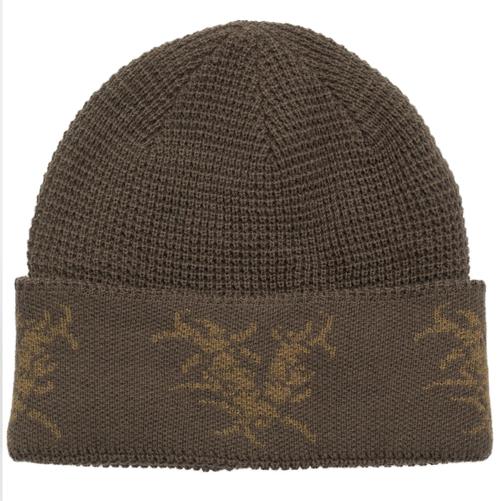 Vans Skate Spinal V Beanie Coal Brown
