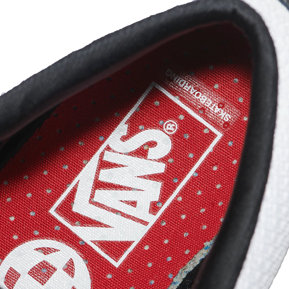 Vans Skate Zahba Mid Black / White / Red - Shoes Eco-friendly Impact insole