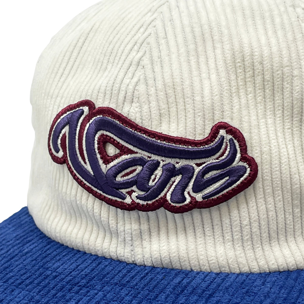 Vans Wavy Script Jockey Hat True Blue Close Up