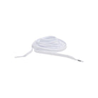 Vans Laces White Rolled Up