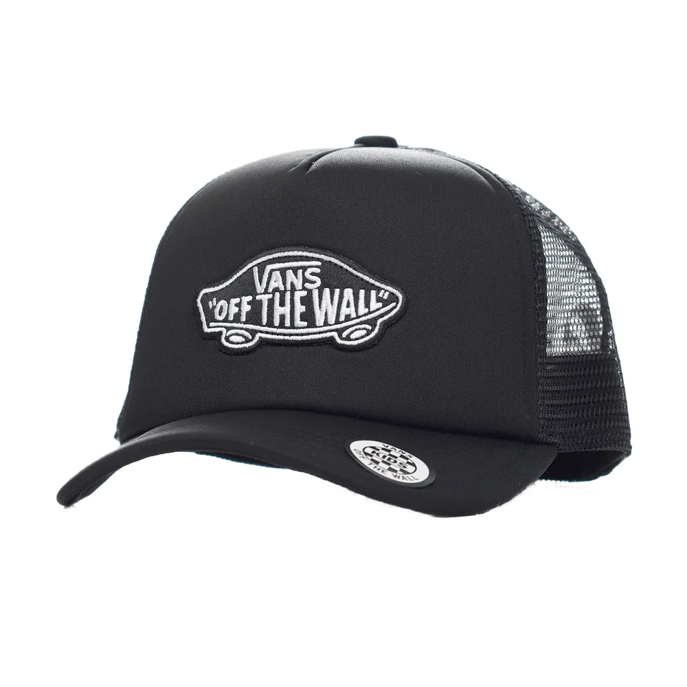 Vans Youth Classic Patch Curved Bill Trucker Hat Angle