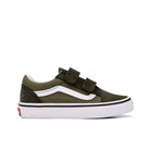 Vans Youth Old Skool Velcro Obsidian Fern Shoes