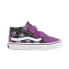 Vans Youth Sk8-Mid Reissue Velcro Glow Octopus Black / Purple - Shoes Side