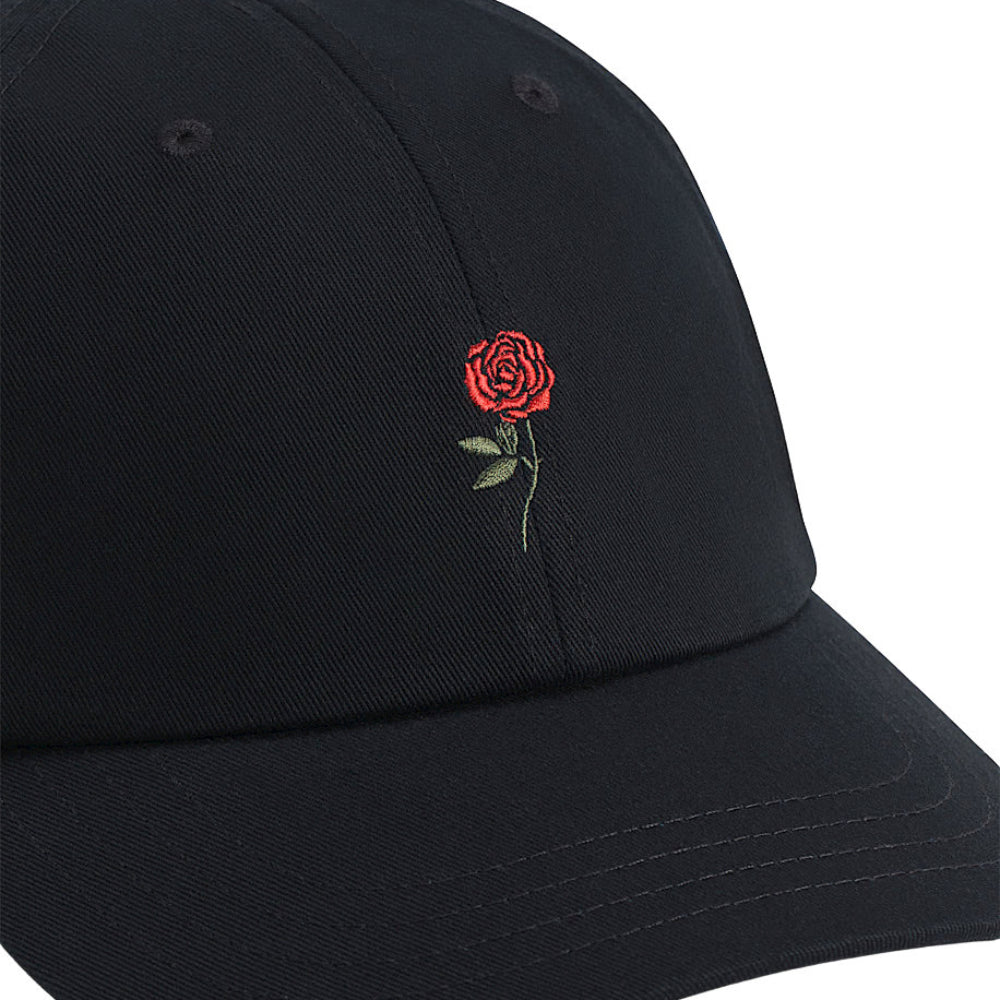 Vans Call It A Day Curved Bill Jockey Hat Black Close Up