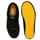 Vans Half Cab Skate Black/Mustard Shoes Top Bottom