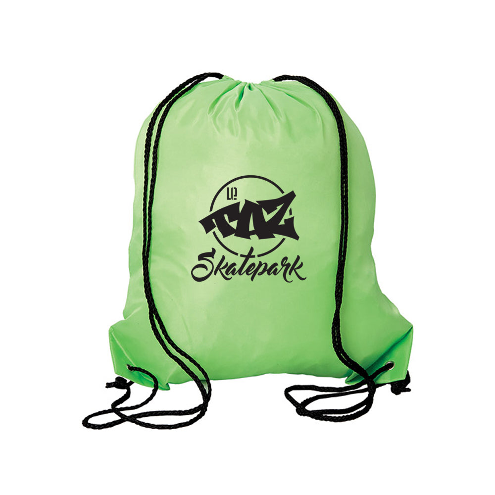 TAZ Drawstring Backpack Lime