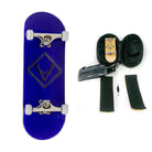 Victory Complete Blue / Silver / White (32mm) - Fingerboard with bag