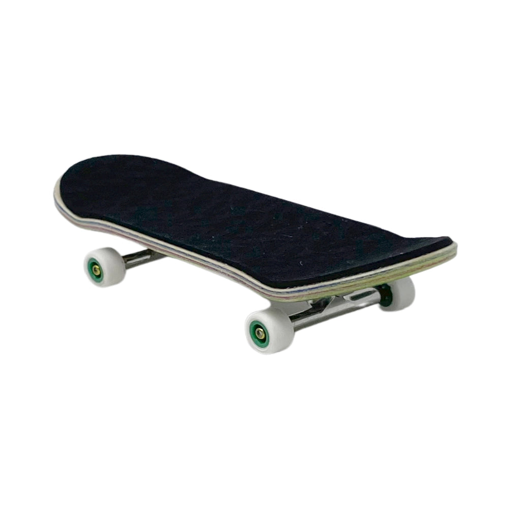 Victory Fingerboards Champaign 34mm Pro Complete Top View With Engraved Logo Foamy Griptape