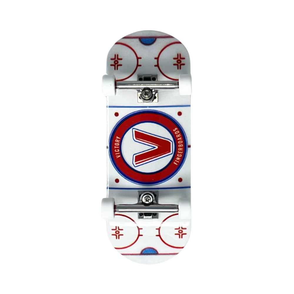 Victory Fingerboards Hockey Rink 34mm Pro Complete Bottom Design