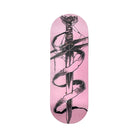 Victory X Deathwish Rosefyre 34mm Pro Fingerboard Deck Pink Black