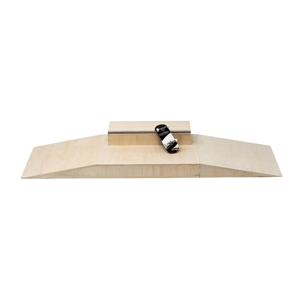 Victory Fingerboards Bank-To-Bank Wooden Obstacle Side View
