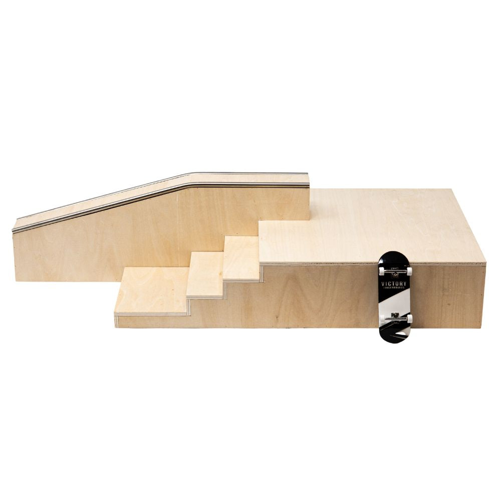 Victory Fingerboards SKL Wooden Obstacle Side View