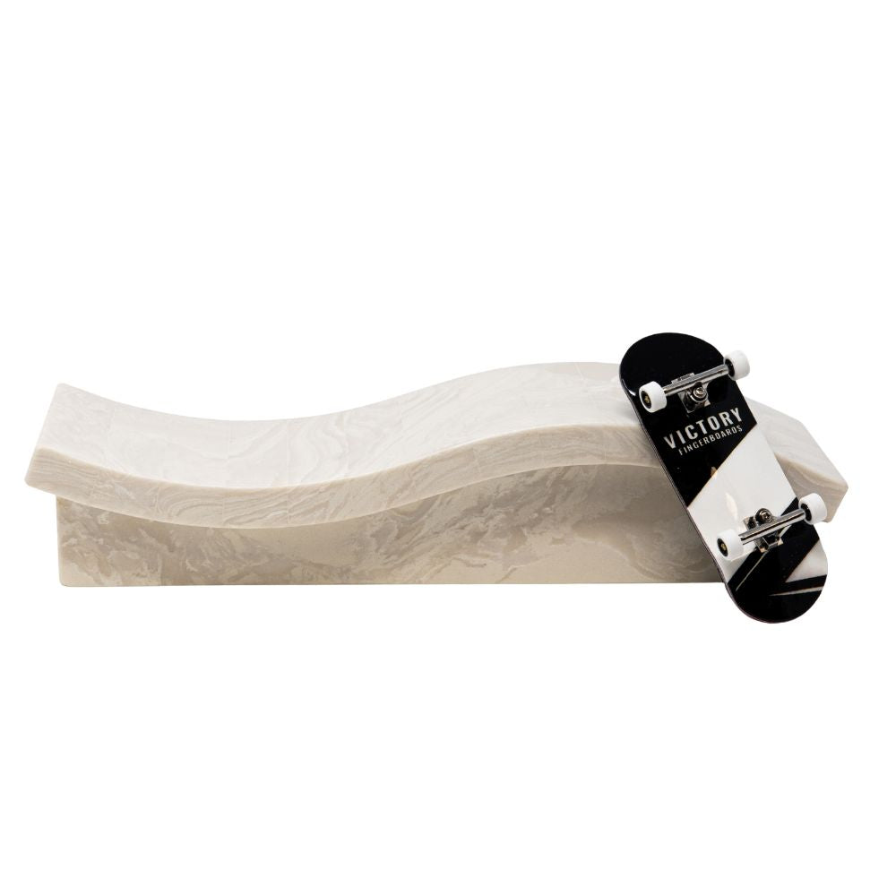 Victory Fingerboards Super Marble Wave Obstacle With Fingerboard