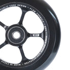 Vinyl Republic 110x24mm Scooter Wheels Black / Black Close Up
