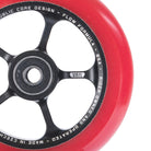 Vinyl Republic 110x24mm Scooter Wheels Black Red Close Up