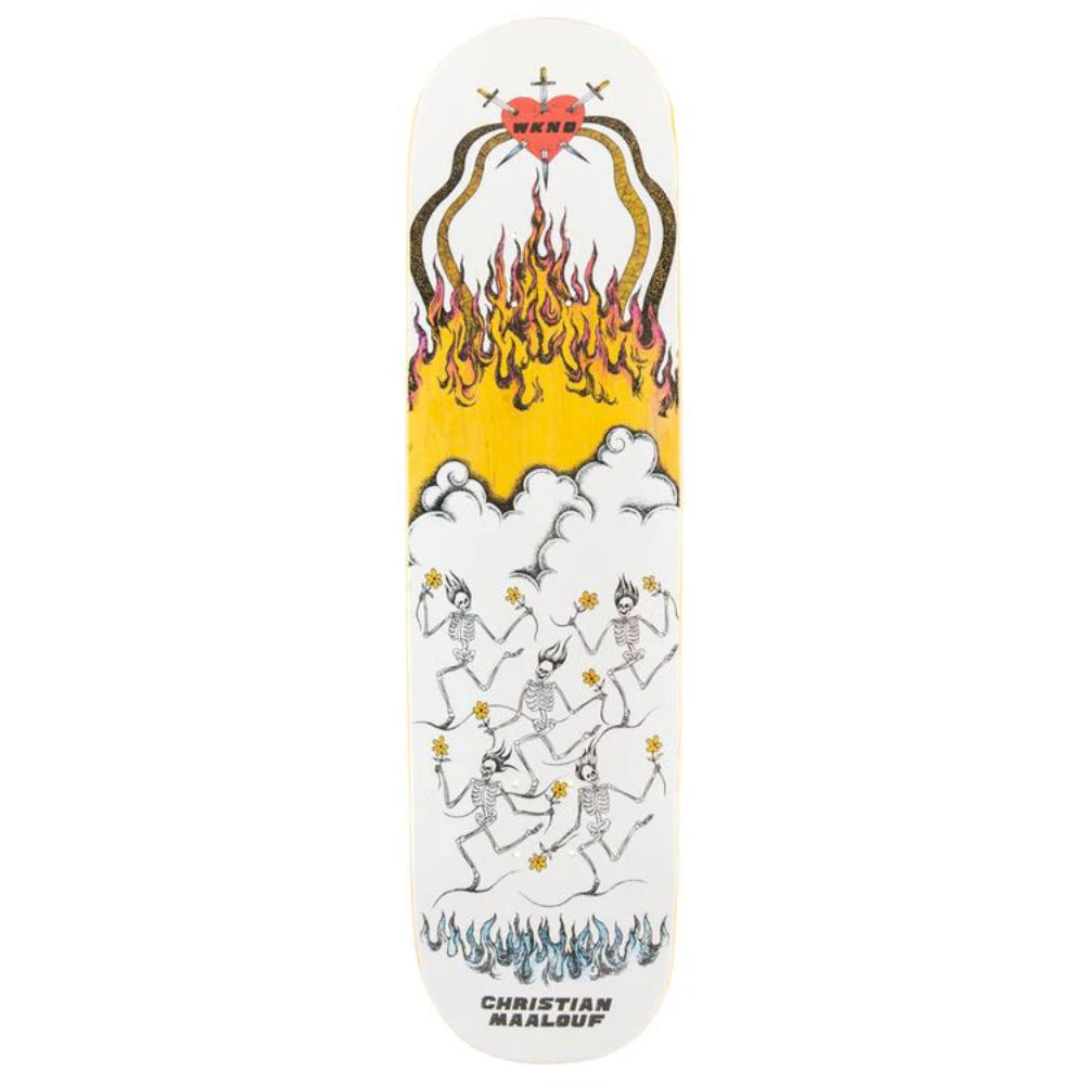 WKND Christian Maalouf Running With Daisies 8.25 - Skateboard Deck