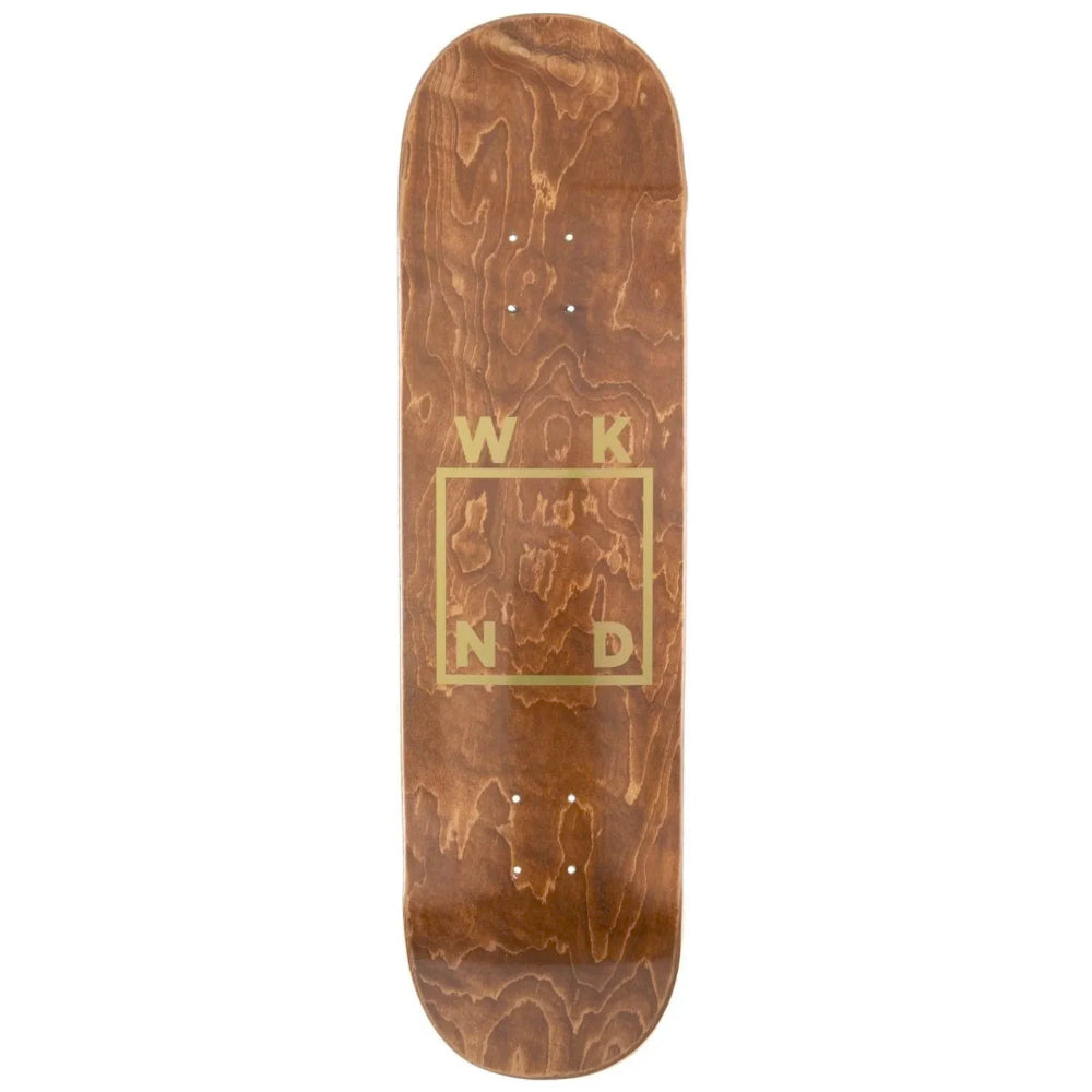 WKND Gold Box Logo 8.5 - Skateboard Deck