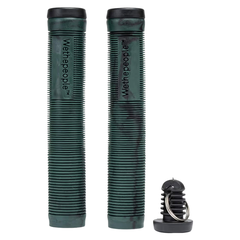 We The People Perfect Grips Black Green Swirl Up View