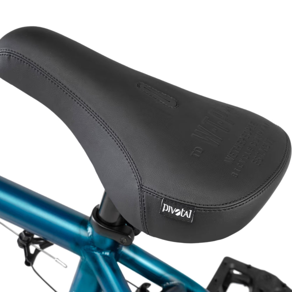 We The People Arcade 20in Matt Translucent Teal 20.5TT BMX Complete Seat
