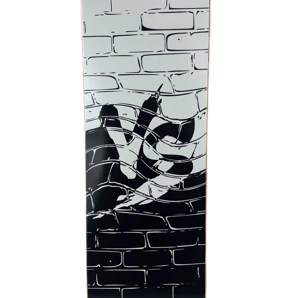 Yin VS Yang Brick 8.0 - Skateboard Deck Unique look. Full graphic.   Made by Woodchuck laminates / Premium skateboards Zoom