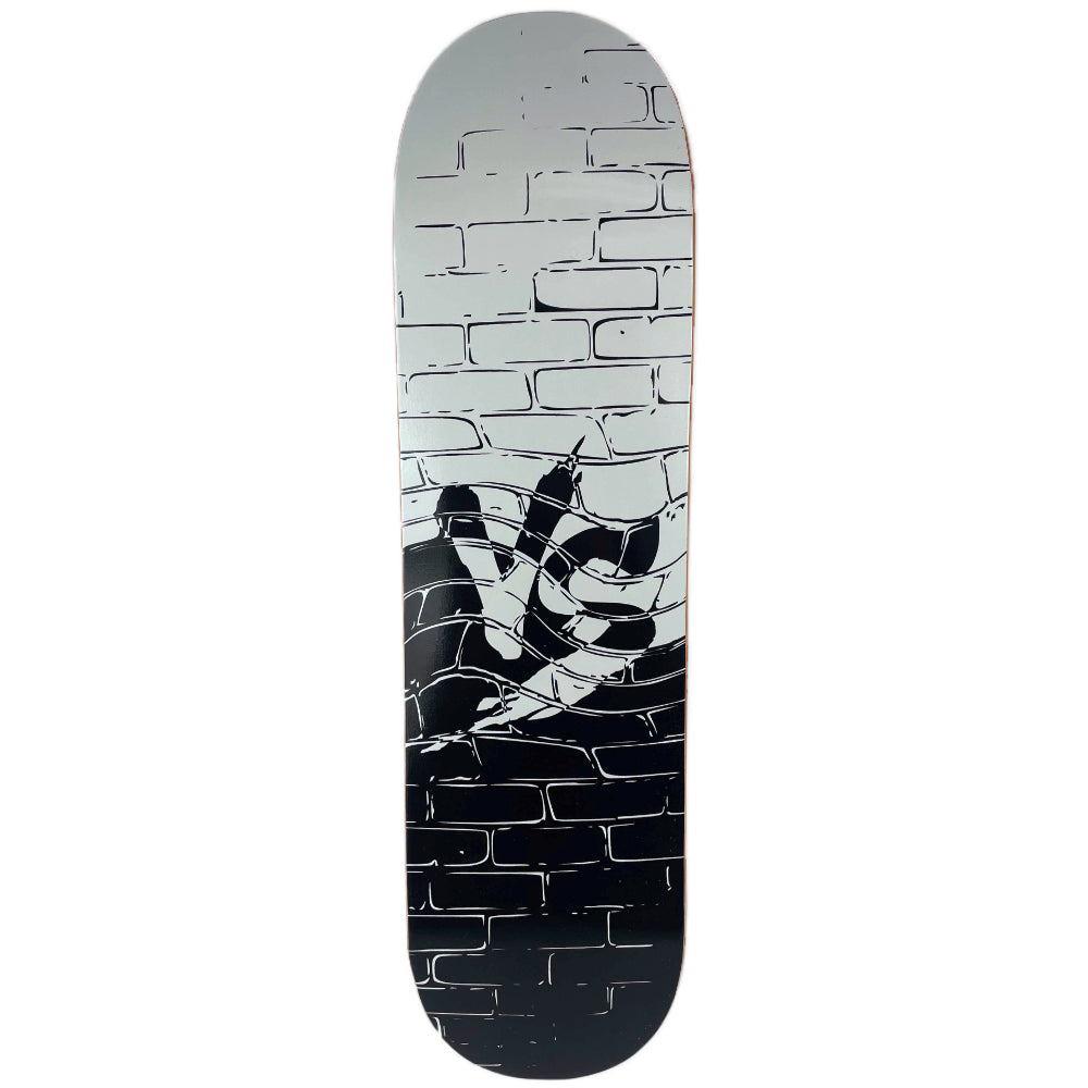 Yin VS Yang Brick 8.0 - Skateboard Deck Unique look. Full graphic.   Made by Woodchuck laminates / Premium skateboards