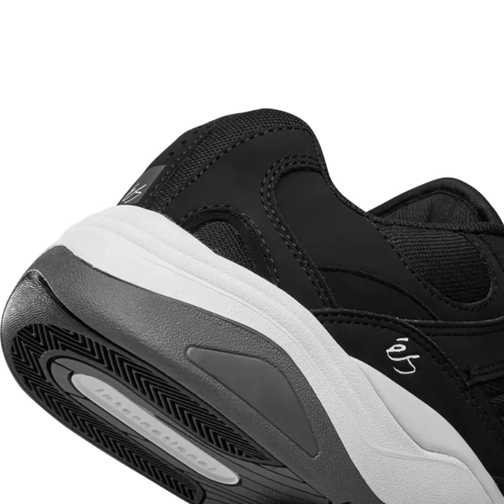 éS TJ Rogers Pro Model Shoes Black / White / Grey Close Up