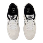 New Balance Numeric 380 White With Black Shoes Top View