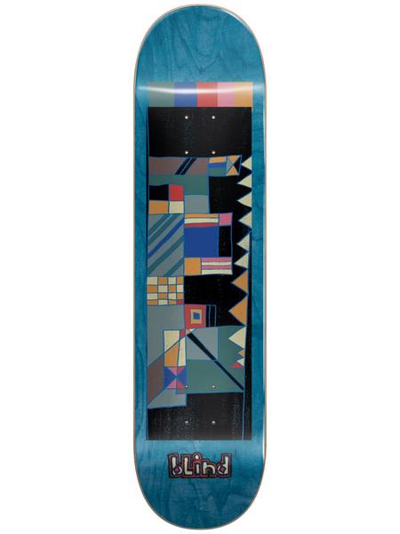 Blind Geo Map Blue 8.0 - Skateboard Deck