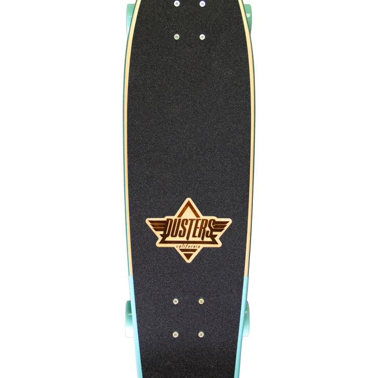 Dusters Keen Retro Frame Teal 31" - Cruiser Complete Griptape Cut Out