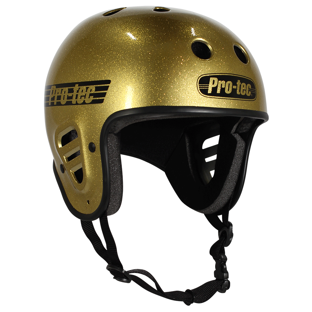 PRO-TEC Fullcut Helmet Gold Flake