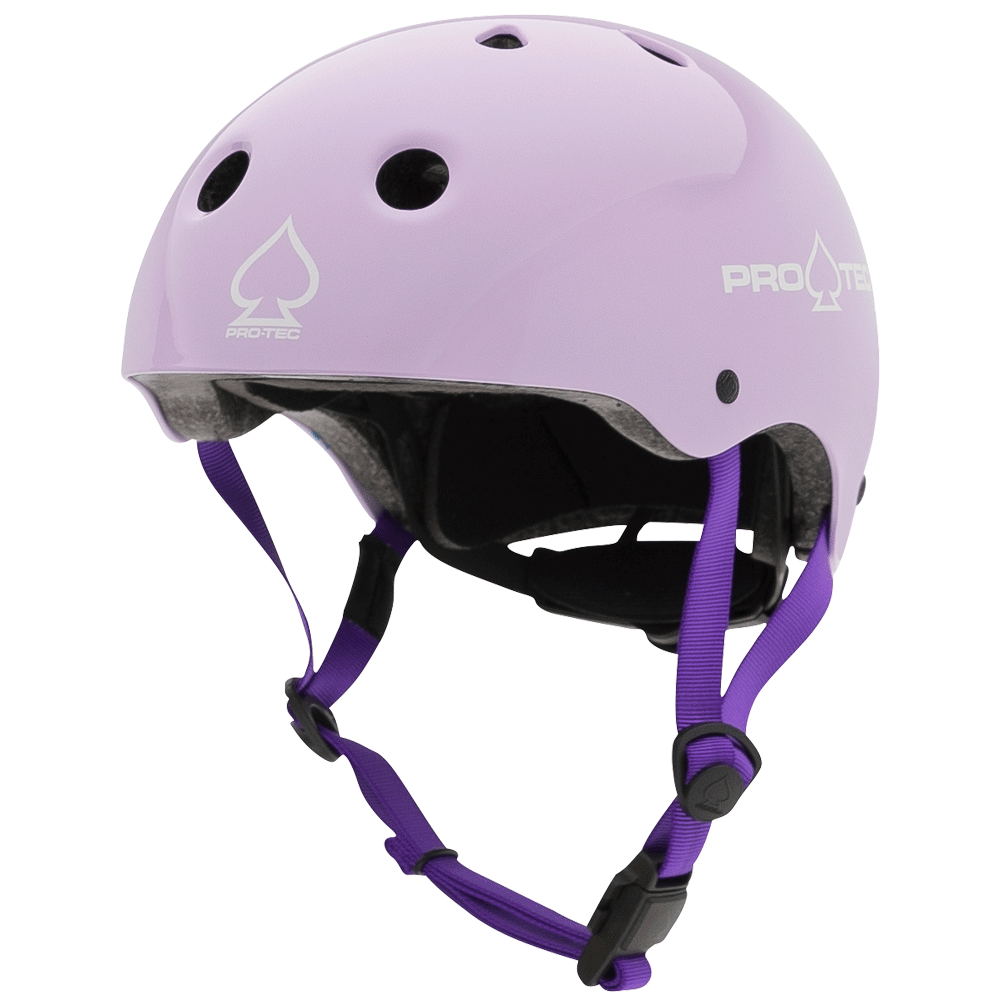 Protec Junior Classic Fit (CERTIFIED) - Helmet Gloss Purple