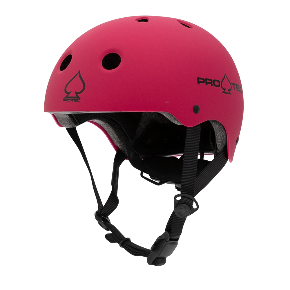 Protec Junior Classic Fit (CERTIFIED) - Helmet Matte Pink