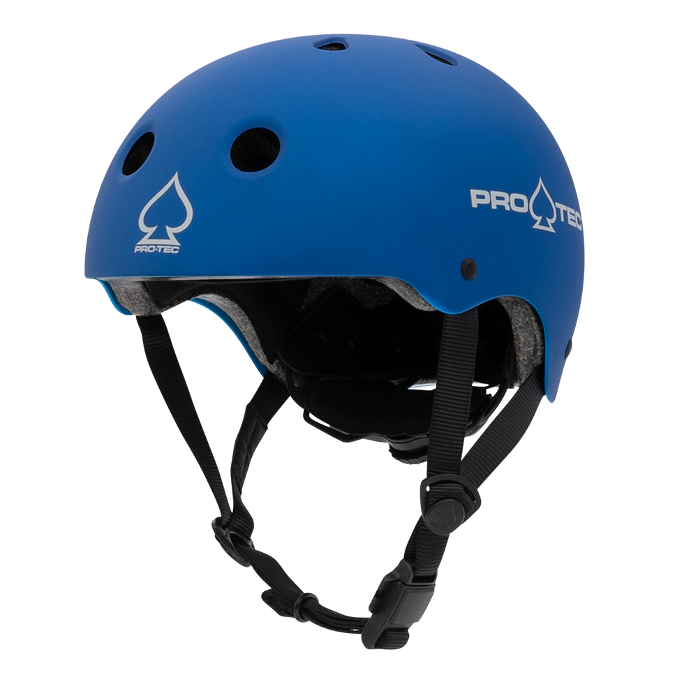Protec Junior Classic Fit (CERTIFIED) - Helmet Matte Metallic Blue