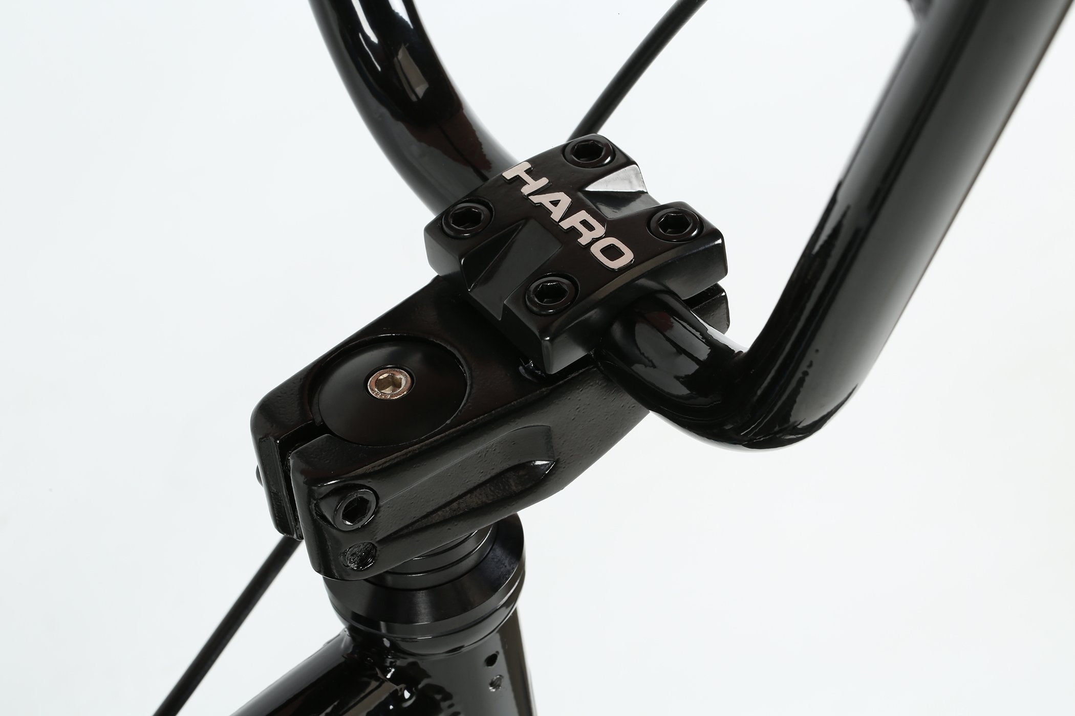 Haro Downtown Black 2021 - BMX Complete Stem 