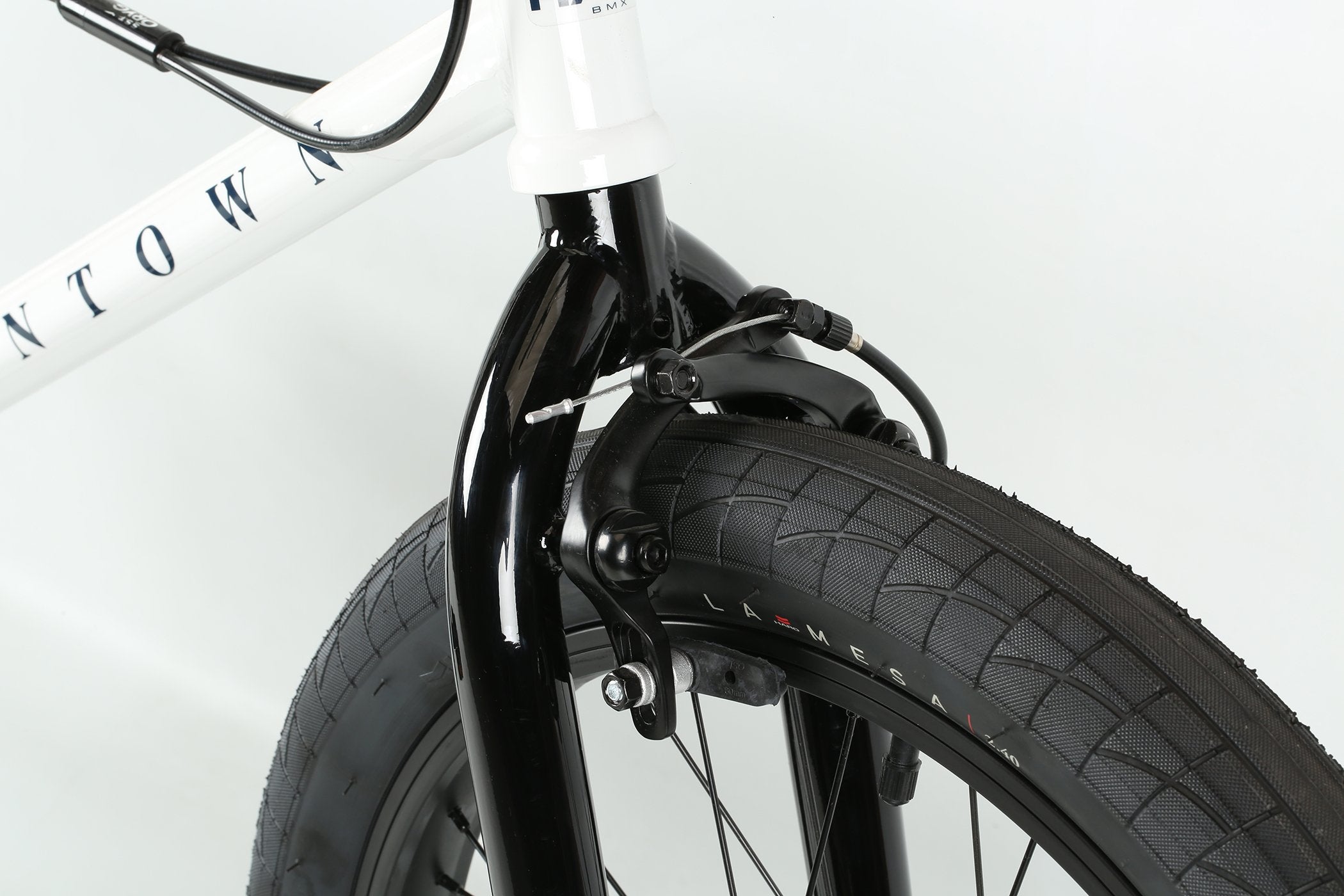 Haro Downtown DLX White 2021 - BMX Complete Front Brake Fork