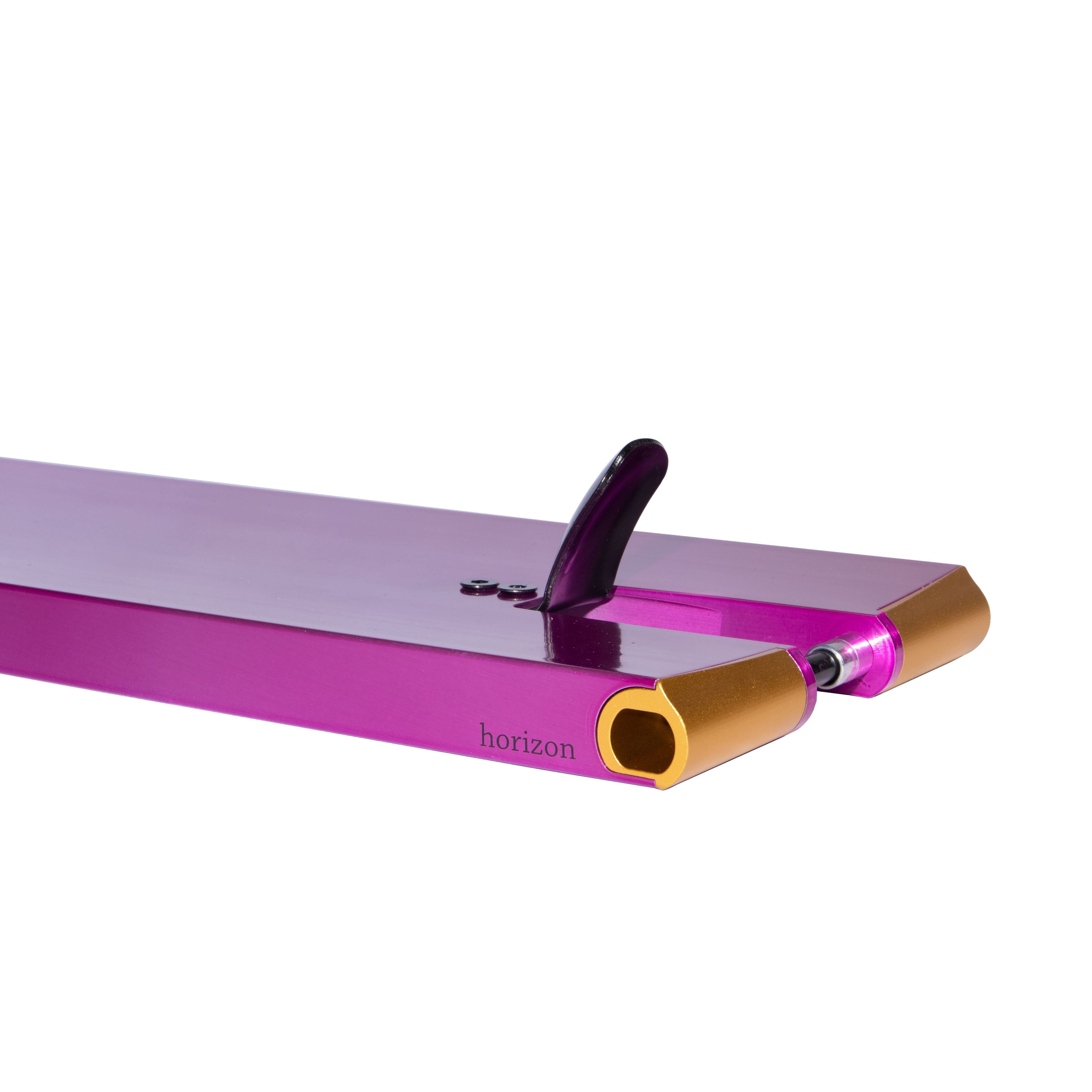 North Scooters Horizon 6.2in Purple - Scooter Deck Deck Ends Gold