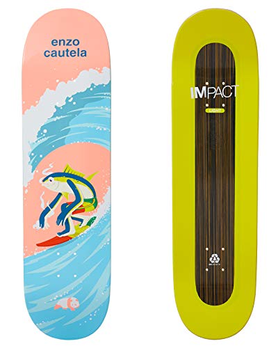 Enjoi Surf's Up Impact Light Enzo 8.0 - Skateboard Deck Top And Bottom
