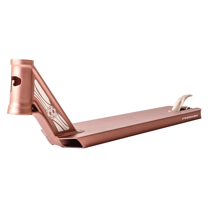 Scooter deck for freestyle scooter, Bronze